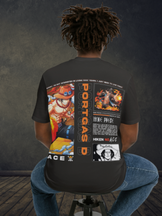 Portgas-Oversized T-Shirt